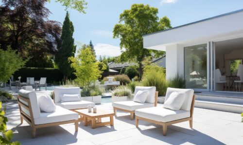 Schränke als stilvolle Ergänzung der Terrassengestaltung