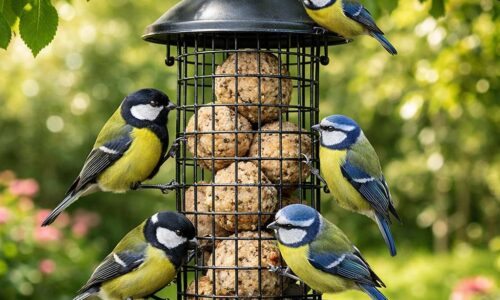 Meisen richtig füttern – Naturschutz im Garten fördern