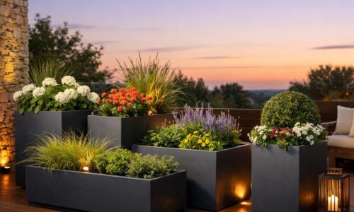Warum graue Pflanzgefäße deinen Gartencharme auf ein neues Level heben können